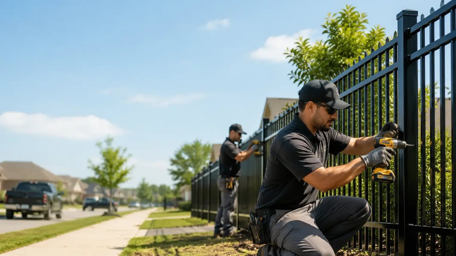 Metal Fence Installation in Stevens, PA